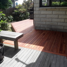 Deck completed.12